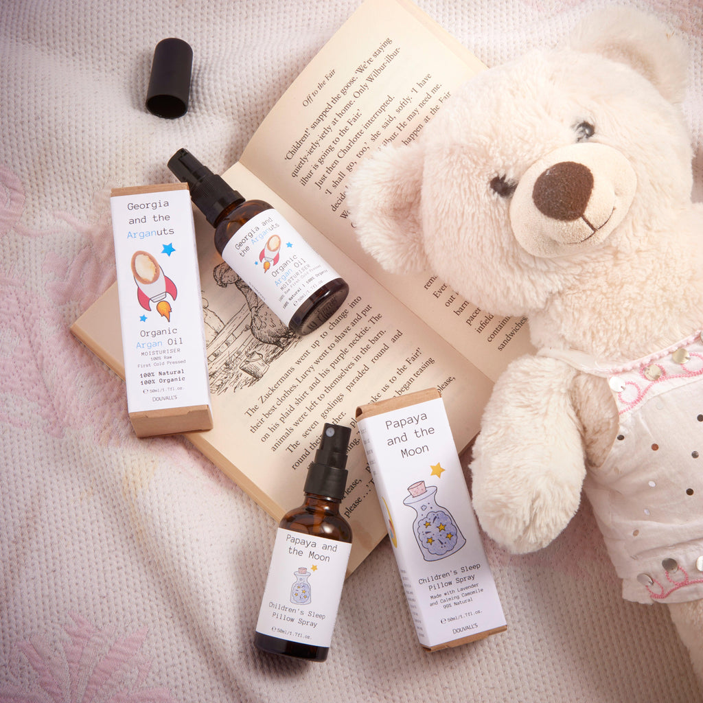 Little Dreamer Natural Care Set — Argan Oil & Calming Sleep Spray for Children